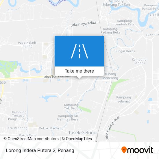 Lorong Indera Putera 2 map