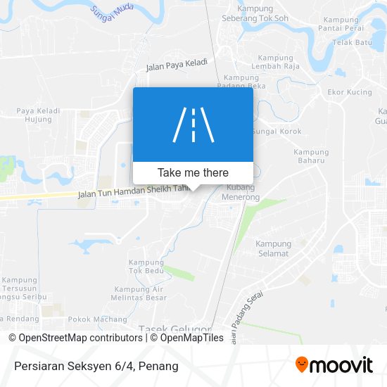 Peta Persiaran Seksyen 6/4