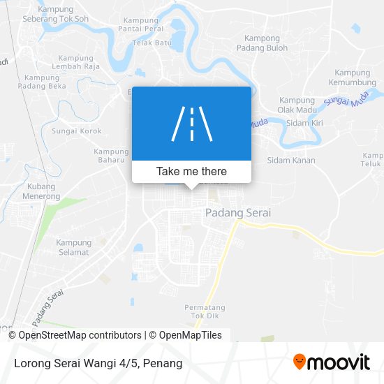 Lorong Serai Wangi 4/5 map