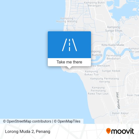 Lorong Muda 2 map