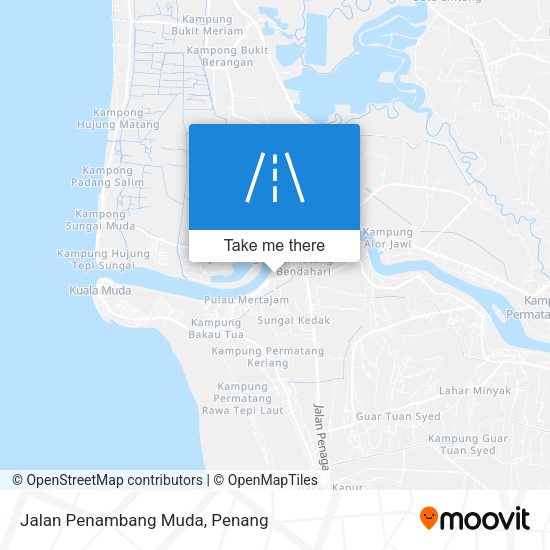 Peta Jalan Penambang Muda