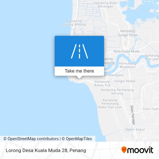 Lorong Desa Kuala Muda 28 map