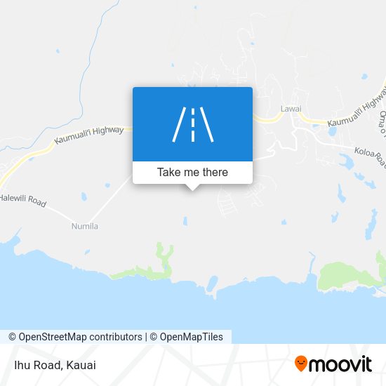 Mapa de Ihu Road
