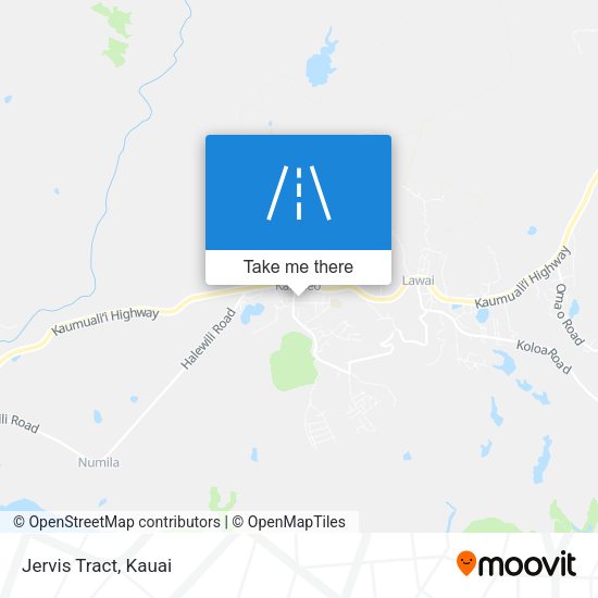 Mapa de Jervis Tract