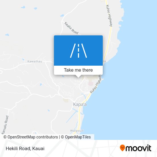 Mapa de Hekili Road