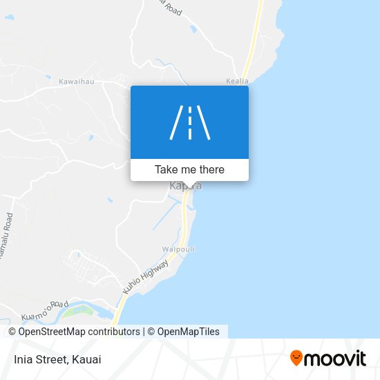 Mapa de Inia Street