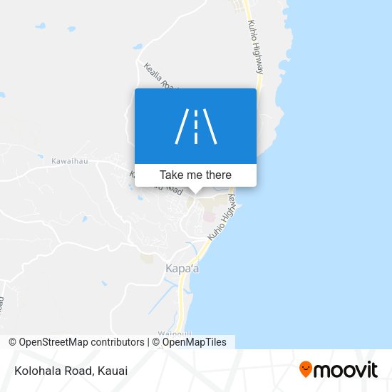Mapa de Kolohala Road