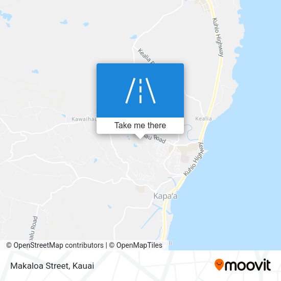 Mapa de Makaloa Street