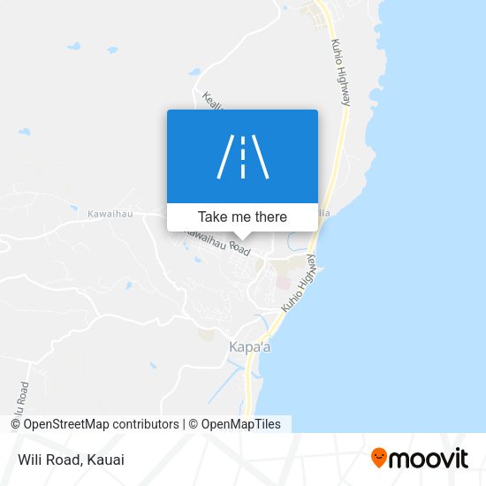 Mapa de Wili Road