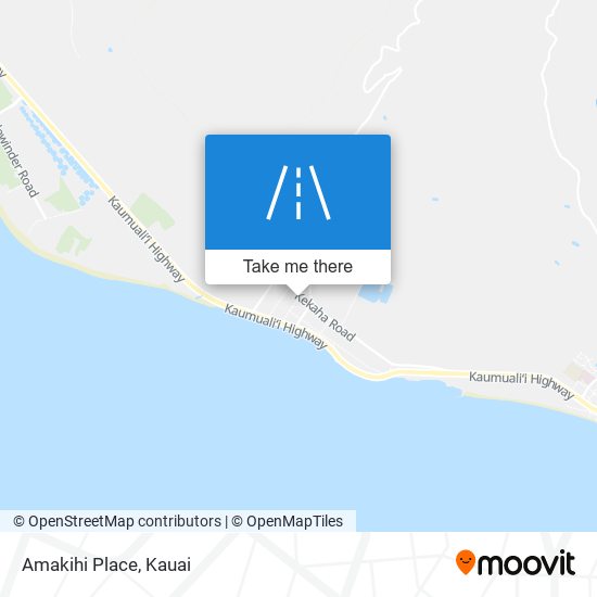 Amakihi Place map