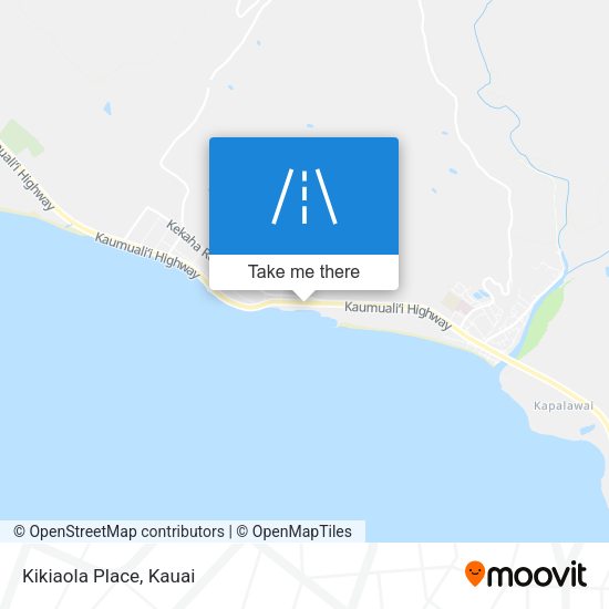 Mapa de Kikiaola Place