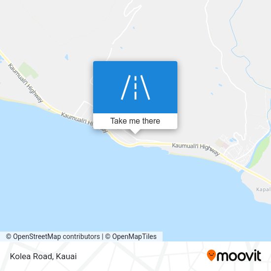 Kolea Road map