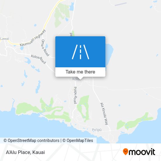 Mapa de A'Alu Place