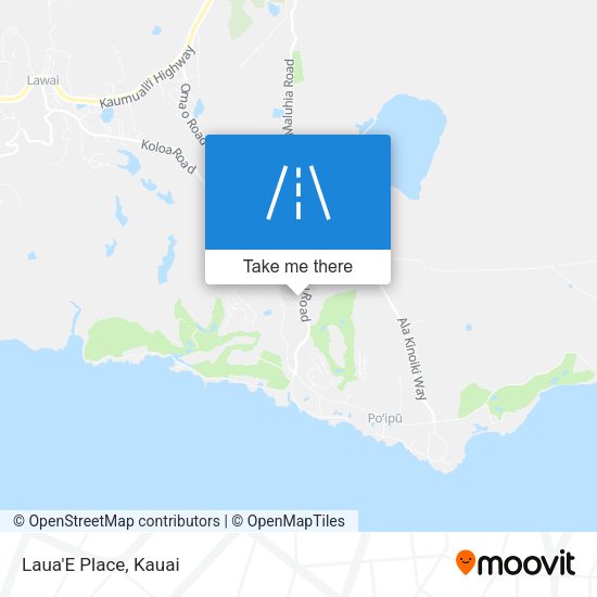 Mapa de Laua'E Place