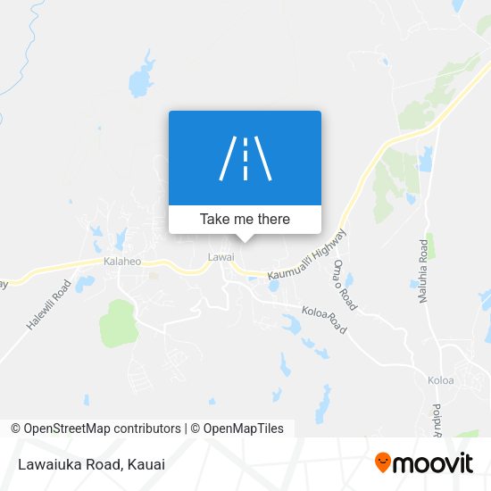 Mapa de Lawaiuka Road