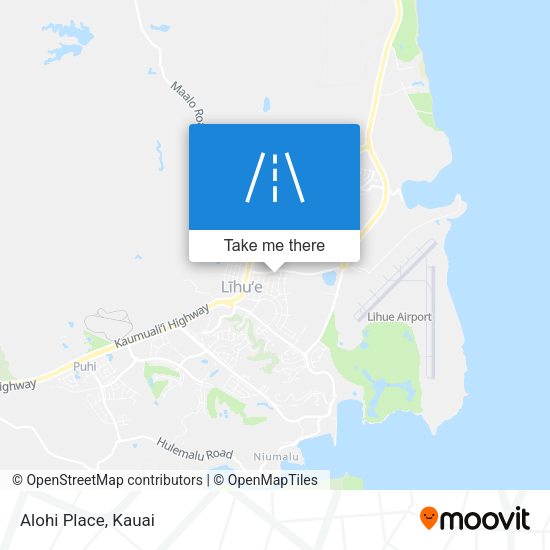 Alohi Place map