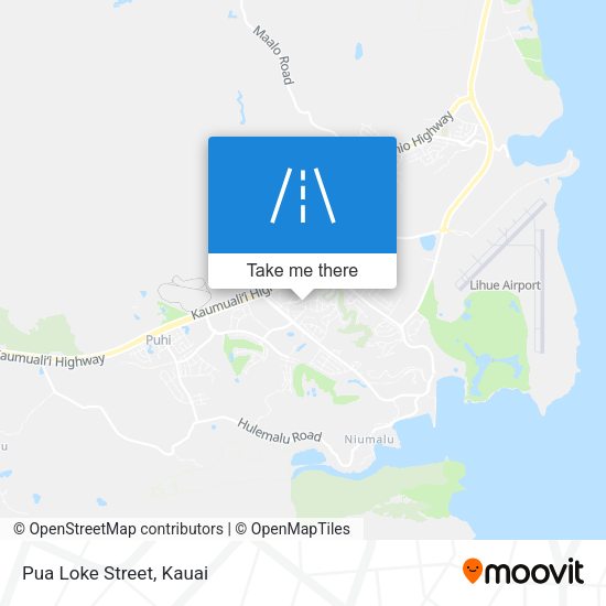 Mapa de Pua Loke Street