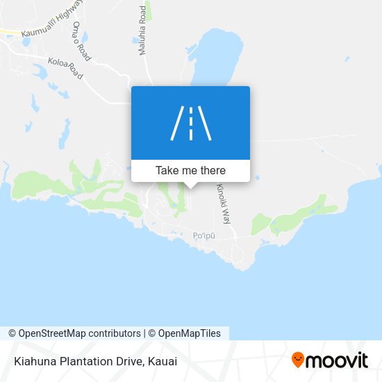 Kiahuna Plantation Drive map