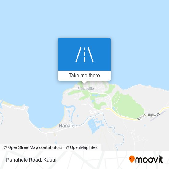 Punahele Road map