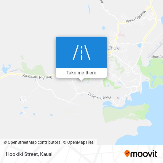 Hookiki Street map