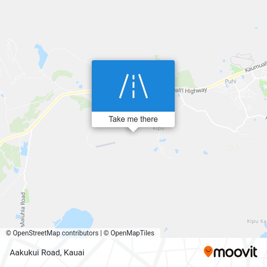 Mapa de Aakukui Road