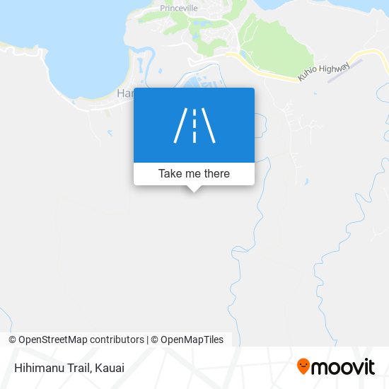 Hihimanu Trail map