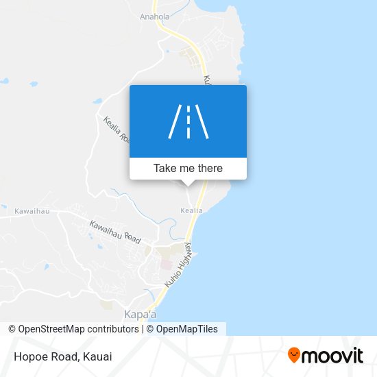 Mapa de Hopoe Road