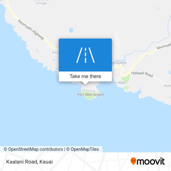 Mapa de Kaalani Road
