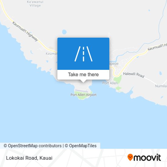 Mapa de Lokokai Road
