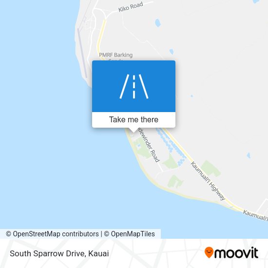 South Sparrow Drive map