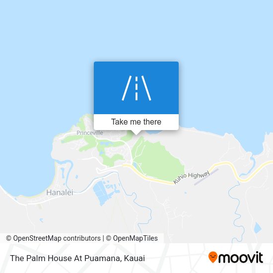The Palm House At Puamana map