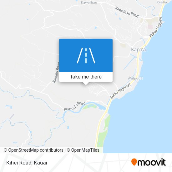 Mapa de Kihei Road