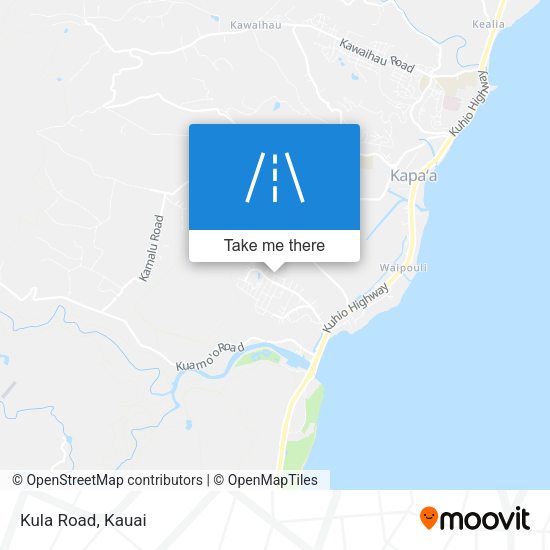 Mapa de Kula Road