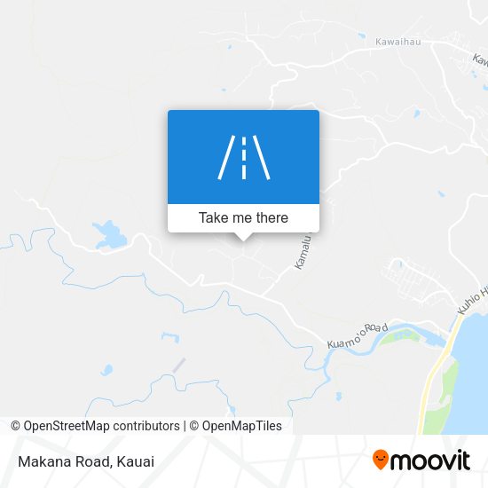 Mapa de Makana Road
