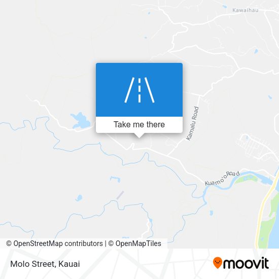 Mapa de Molo Street