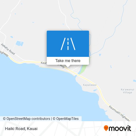 Mapa de Haiki Road