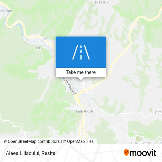 Aleea Liliacului map