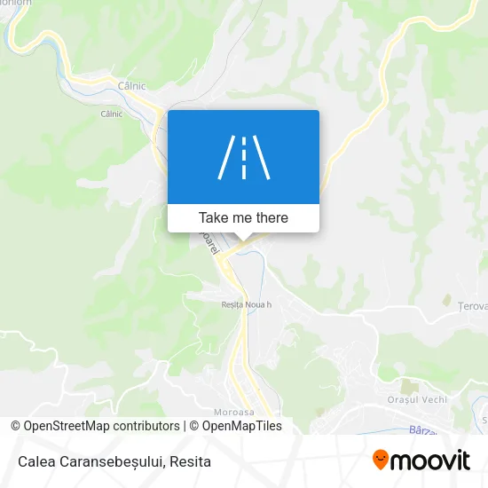 Calea Caransebeșului map