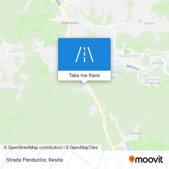 Strada Pandurilor map