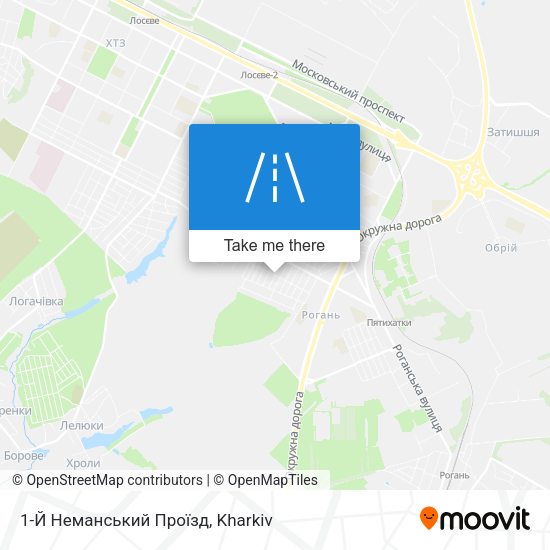 1-Й Неманський Проїзд map