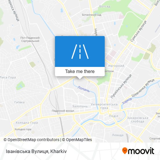 Іванівська Вулиця map