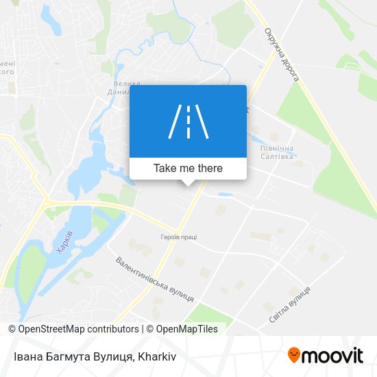 Івана Багмута Вулиця map