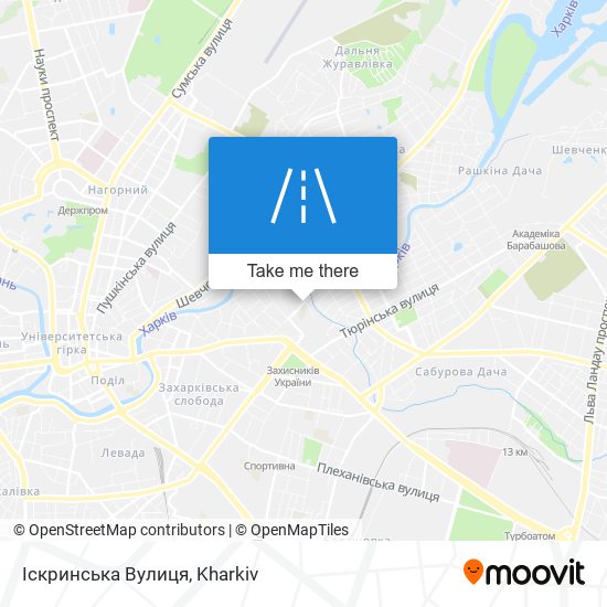 Іскринська Вулиця map