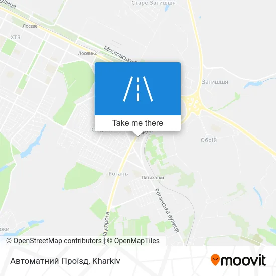 Карта Автоматний Проїзд