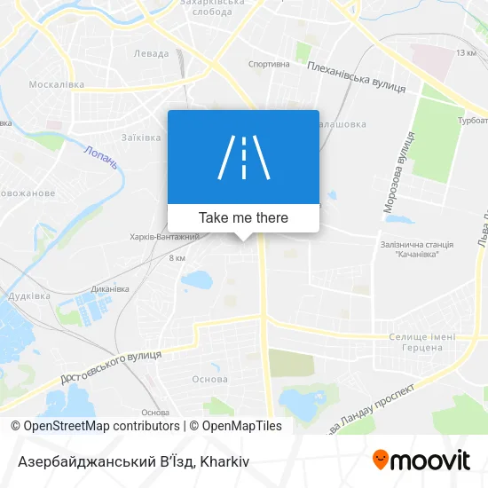 Карта Азербайджанський В’Їзд
