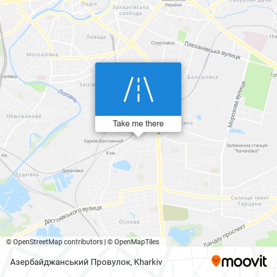 Азербайджанський Провулок map