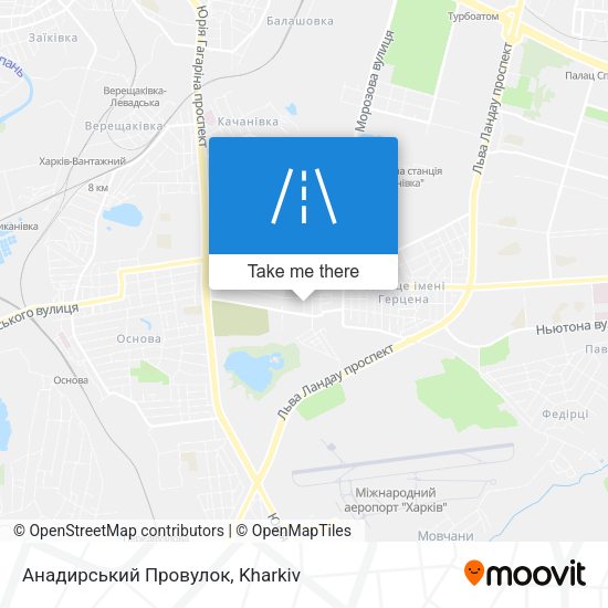 Анадирський Провулок map