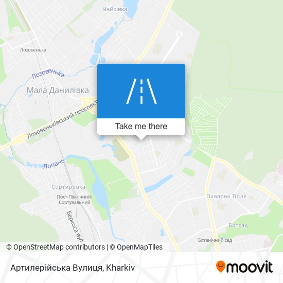 Артилерійська Вулиця map