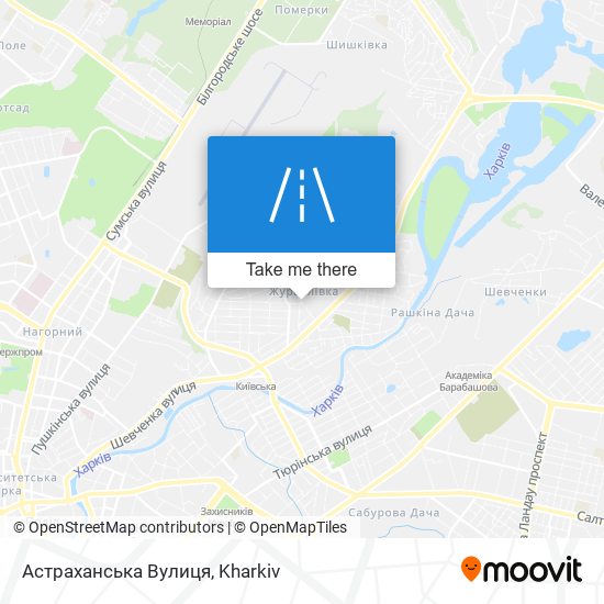 Астраханська Вулиця map