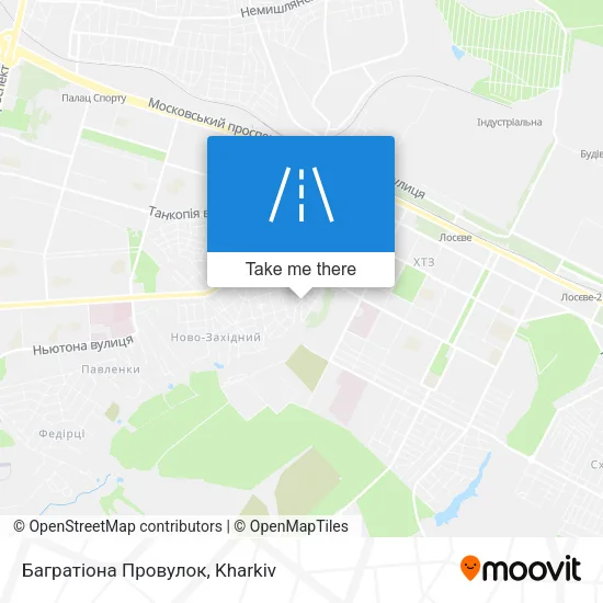 Карта Багратіона Провулок